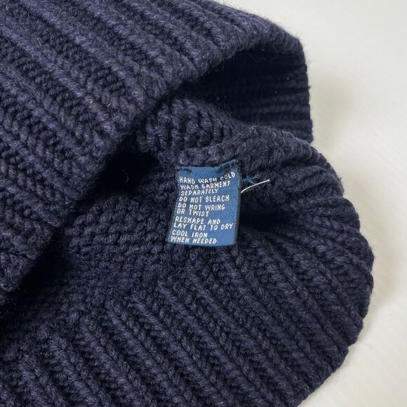 Vintage Polo Ralph Lauren Turtleneck Knit Sweater XXL - Picture 7 of 8